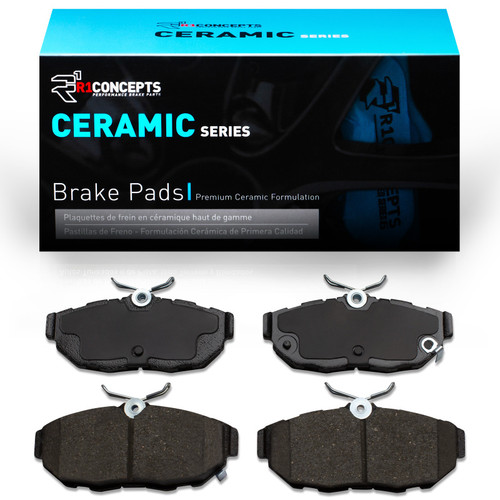 R1 05-14 Ford Mustang Rear R1 Ceramic Brake Pads