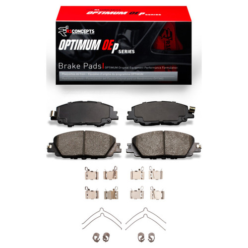 R1 2019-2025 Toyota Corolla (Mexico) Front R1 Optimum OE Pads & Hardware Kit