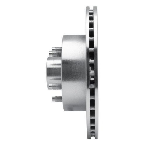 R1 1974-1980 Ford Granada Front Left Drilled & Slotted Silver Brake Rotor