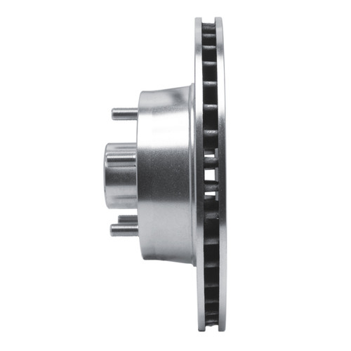 R1 1968-1973 Ford Fairlane Front Left Drilled & Slotted Silver Brake Rotor