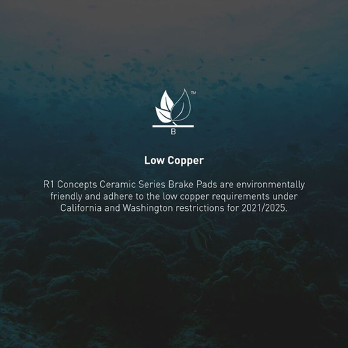 R1 92-96 Honda Prelude Front R1 Ceramic Brake Pads