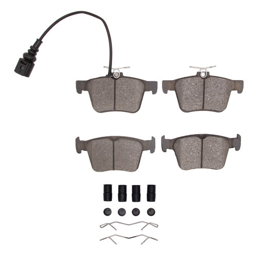 R1 2013-2023 Audi A3 Rear R1 Semi Met Pads & Hardware Kit