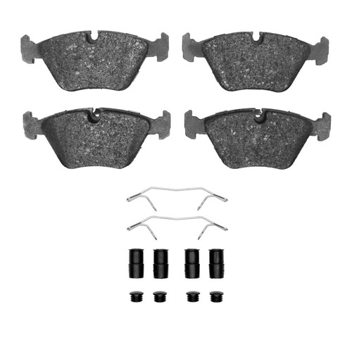 R1 1989-2006 Audi 200 Quattro Front R1 Semi Met Pads & Hardware Kit