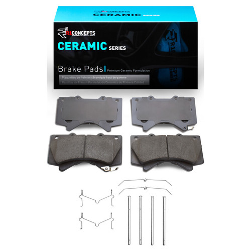 R1 2007-2022 Lexus LX570 Front R1 Ceramic Pads & Hardware Kit