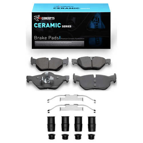 R1 2006-2015 BMW 328I Rear R1 Ceramic Pads & Hardware Kit