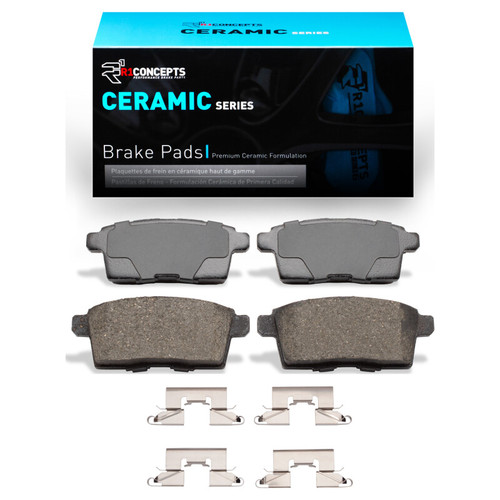 R1 2007-2015 Ford Edge Rear R1 Ceramic Pads & Hardware Kit