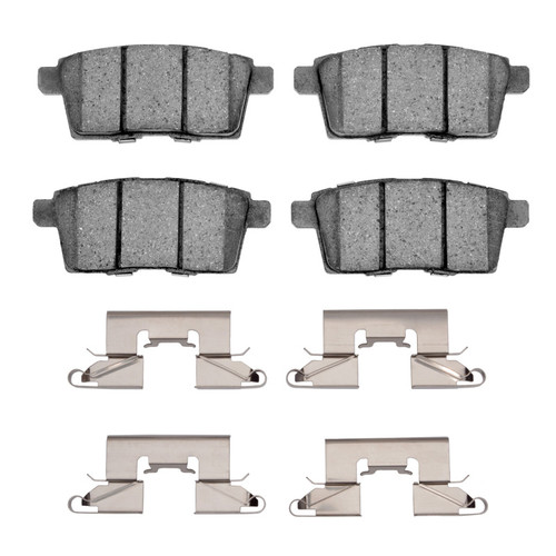 R1 2007-2015 Ford Edge Rear R1 Ceramic Pads & Hardware Kit