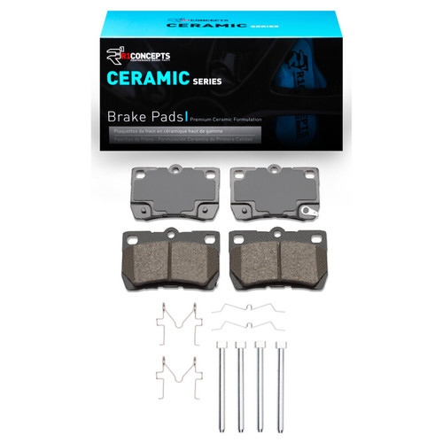 R1 2006-2013 Lexus IS250 Rear R1 Ceramic Pads & Hardware Kit
