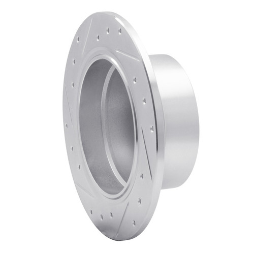 R1 96-02 BMW Z3 Rear Right Drilled & Slotted Silver Brake Rotor