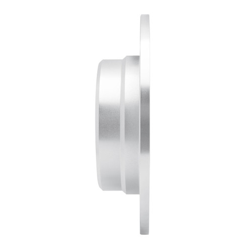 R1 87-92 BMW 735IL Rear Right Drilled & Slotted Silver Brake Rotor