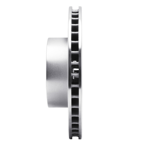 R1 87-95 BMW 540I Front Right Drilled & Slotted Silver Brake Rotor