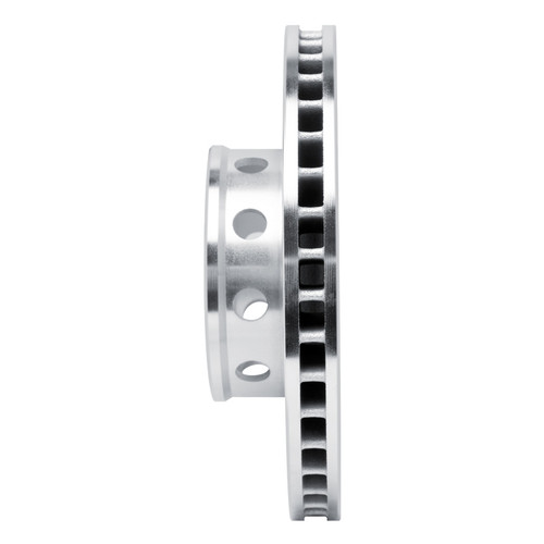 R1 87-88 BMW M6 Front Left Drilled & Slotted Silver Brake Rotor