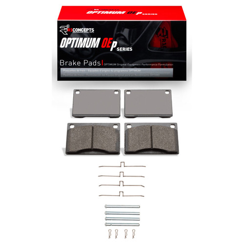 R1 67-87 Volvo 142 Front Optimum OE Pads & Hardware Kit