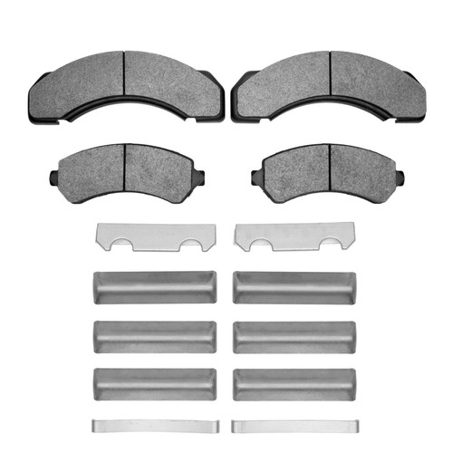 R1 97-99 Chevrolet P30 Front/Rear Semi Met Pads & Hardware Kit