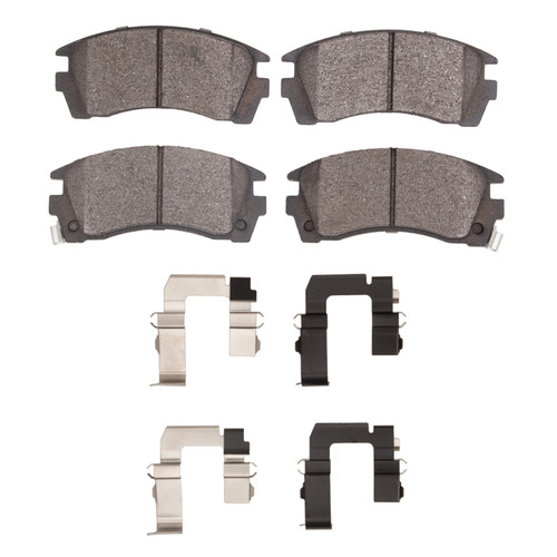 R1 91-06 Nissan TSURU (Mexico) Front Semi Met Pads & Hardware Kit