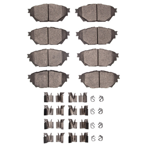 R1 12-20 Freightliner FL360 (Mexico) Front/Rear Ceramic Pads & Hardware Kit
