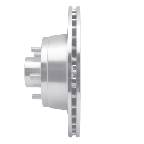 R1 76-81 Chrysler Newport Front Right Drilled & Slotted Silver Brake Rotor