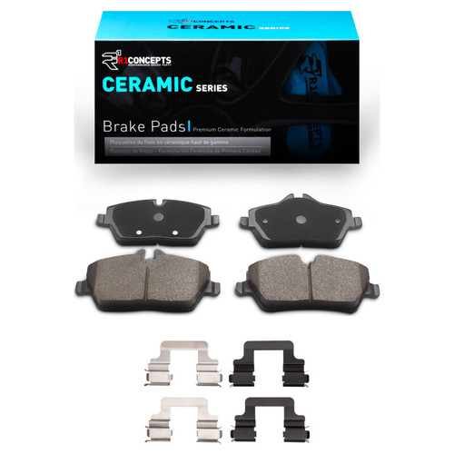 R1 06-24 BMW 120i (Mexico) Front Ceramic Pads & Hardware Kit