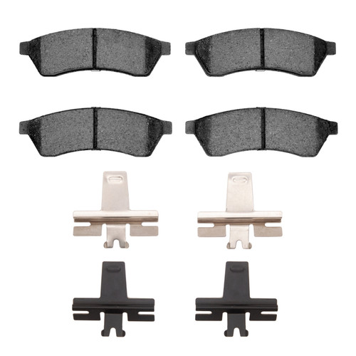 R1 04-10 Chevrolet Epica (Mexico) Rear Ceramic Pads & Hardware Kit