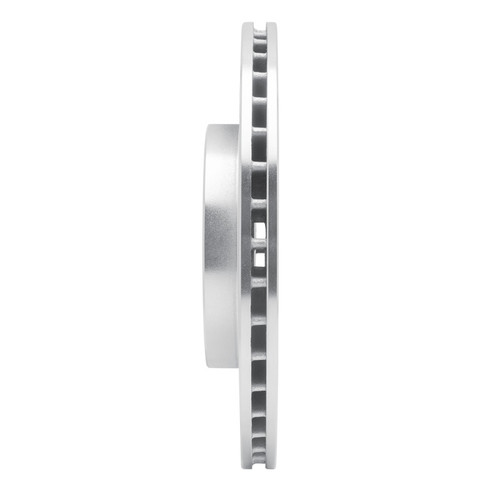 R1 11-16 Mini Cooper Paceman Front Right Drilled & Slotted Silver Brake Rotor