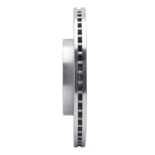 R1 11-25 Hyundai Veloster Front Left Drilled & Slotted Silver Brake Rotor