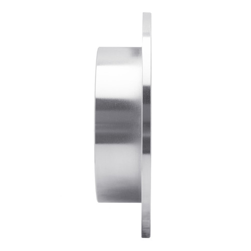 R1 07-10 Hyundai Elantra Rear Right Drilled & Slotted Silver Brake Rotor