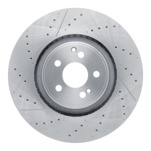 R1 21-25 Mercedes-Benz GLE53 AMG Rear Drilled and Slotted Brake Rotor