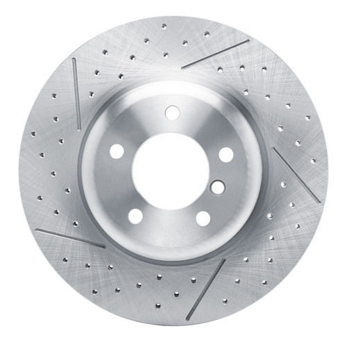 R1 13-13 BMW 135IS Front Drilled and Slotted Brake Rotor