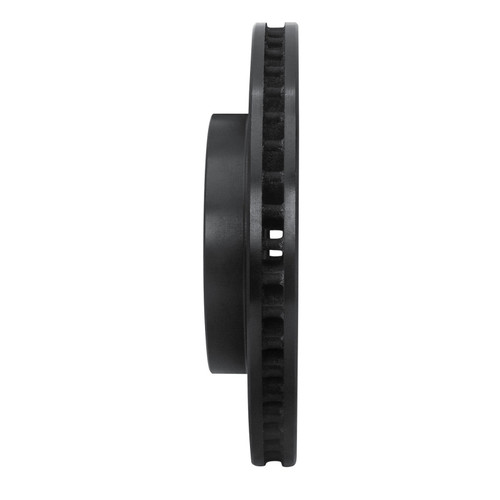 R1 16-22 Toyota Corolla (US/Canada) Front Right Drilled & Slotted Black Brake Rotor