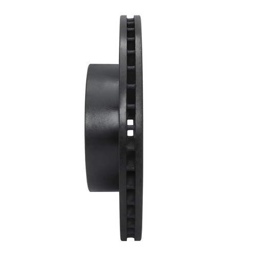 R1 91-98 Toyota 4Runner Front Right Drilled & Slotted Black Brake Rotor