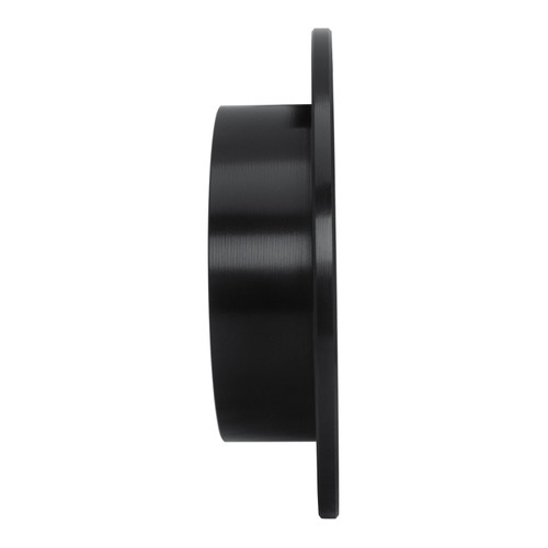 R1 94-07 Chrysler SEBRING Rear Right Drilled & Slotted Black Brake Rotor