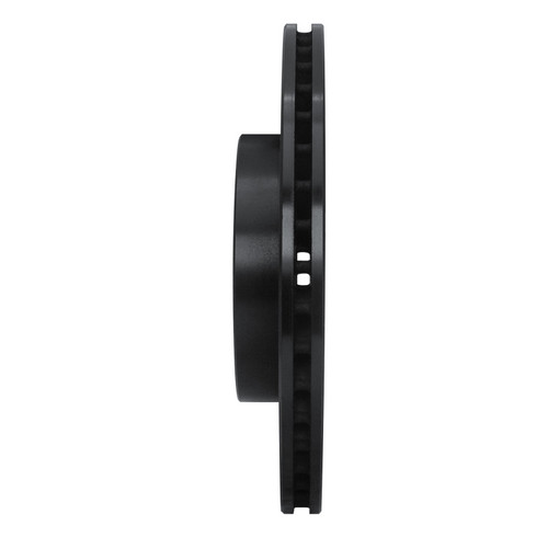 R1 00-05 Toyota MR2 Spyder Front Right Drilled & Slotted Black Brake Rotor