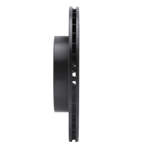 R1 95-00 Nissan Sentra Front Right Drilled & Slotted Black Brake Rotor