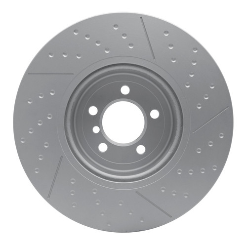 R1 13-20 BMW 435I Front Dimpled & Slotted GeoSPEC Coated Rotor
