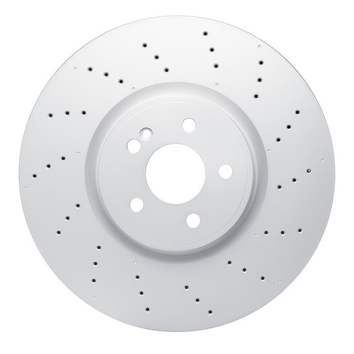 R1 20-25 Mercedes-Benz GLA45 AMG Front Drilled Carbon Alloy GeoMET Rotor