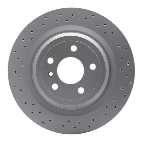 R1 12-15 Mercedes-Benz ML400 Rear Drilled Carbon Alloy GeoMET Rotor