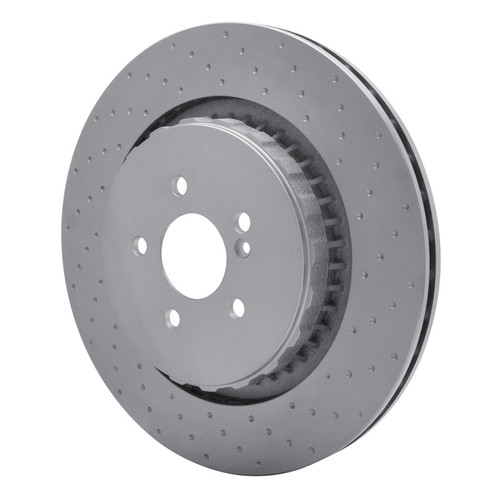 R1 07-14 Mercedes-Benz S65 AMG Rear Carbon Alloy GeoMET Dimpled Rotor