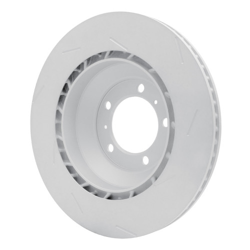 R1 18-23 Porsche Panamera Right Rear Slotted Carbon Alloy GeoMET Rotor