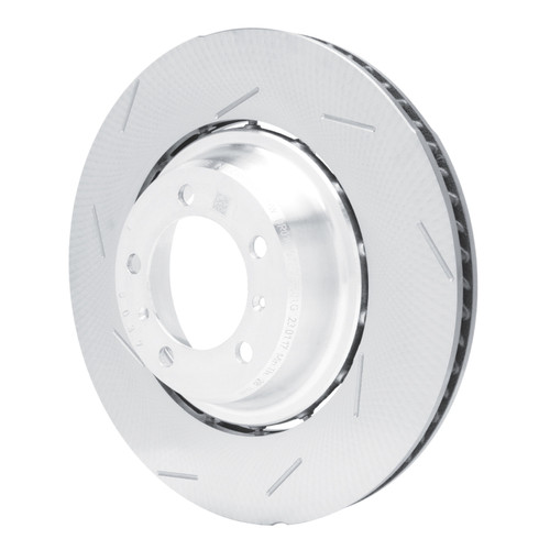 R1 17-21 Porsche Panamera Left Rear Slotted Carbon Alloy GeoMET Rotor