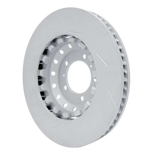 R1 10-16 Porsche Panamera Right Front Slotted Carbon Alloy GeoMET Rotor