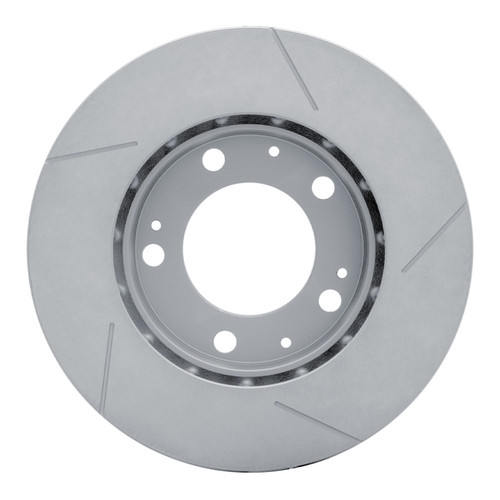 R1 82-85 Porsche 928 Right Front Slotted Carbon Alloy GeoMET Rotor