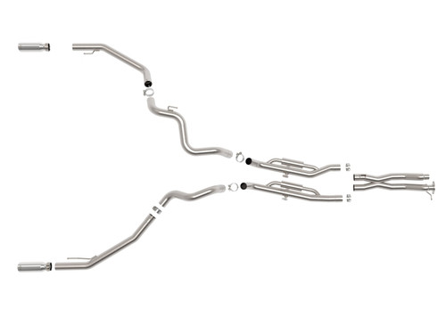 aFe 24-25 Ford Ranger Raptor Vulcan Series 3in 304 SS Cat-Back Exhaust w/ Polished Tips