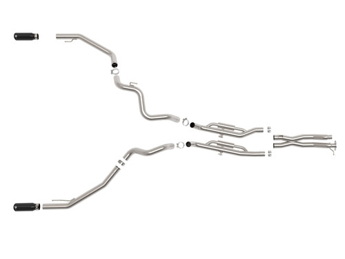 aFe Vulcan Series 3in 304SS Cat-Back Exhaust 24-25 Ford Ranger Raptor V6-3.0L (tt) w/ Black Tips