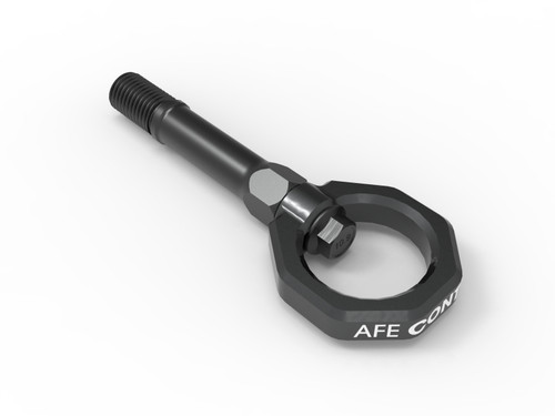 aFe CONTROL Front Tow Hook Nissan Z 23-25 V6-3.0L- Gray
