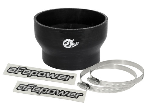 aFe Magnum FORCE Intake Coupling Kit (4-1/3 IN ID to 3-1/2 IN ID x 2-3/4 IN L) Straight Black
