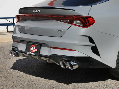 aFe Takeda 21-24 Kia K5 GT L4-2.5L (t) SS Axle-Back Exhaust System w/ Polished Tips
