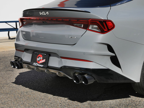 aFe Takeda 21-24 Kia K5 GT L4-2.5L (t) SS Axle-Back Exhaust System w/ Black Tips