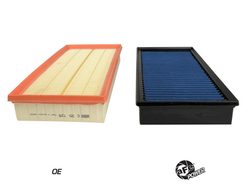 aFe 10-21 Land Rover 5.0L V8 Magnum GLOW OE Replacement Air filter w/ Pro 5R Media