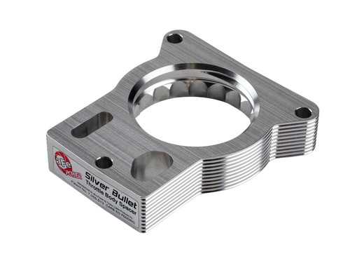 aFe Silver Bullet Throttle Body Spacer GM Trucks 2500/3500 96-00 V8-7.4L/01-07 V8-8.1L