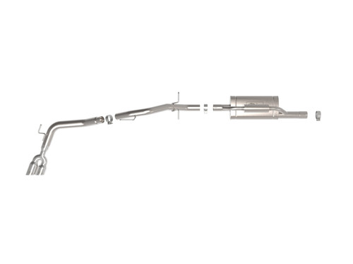 aFe 2024+ Ford Ranger L4-2.3L (t) Vulcan Series 2.5in to 3in Cat-Back Exhaust w/ Polished Tip
